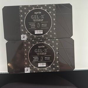 Apres Gel X - Coffin Tips (Short & Extra Short)